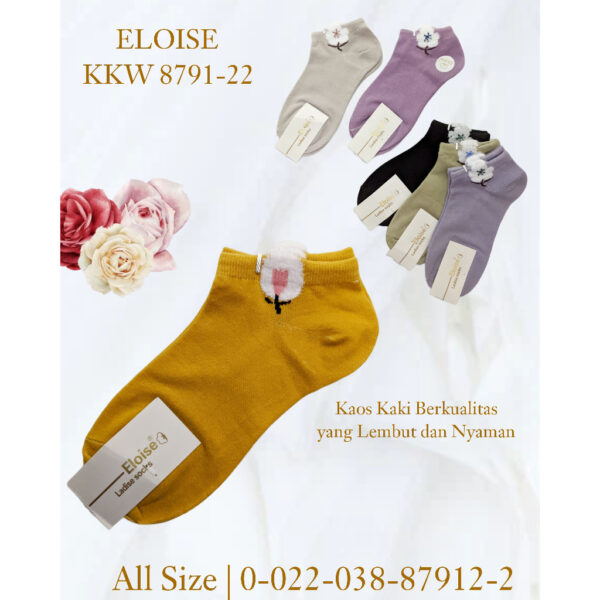 FEMA Official Shop Ecer 1 pcs Kaos Kaki Kawaii Lucu Super Soft
