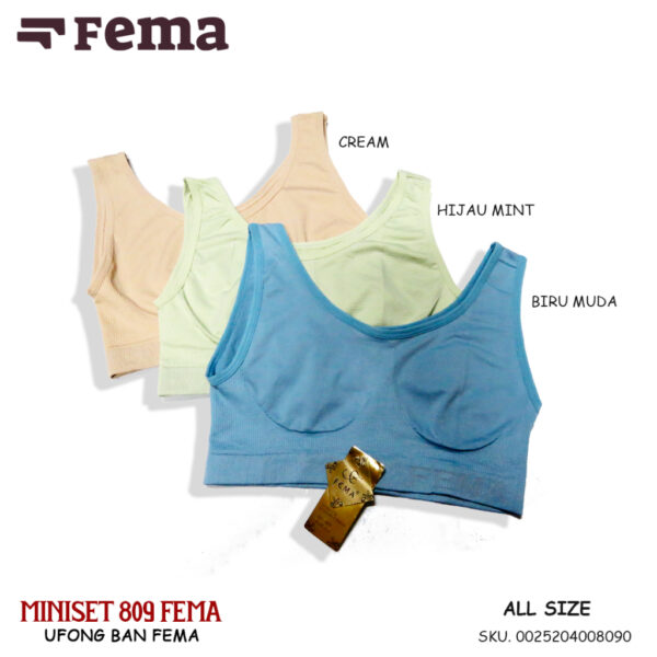 FEMA Official Shop Grosir dapat 1 Lusin Miniset Rajut 808/809/807 - Image 2