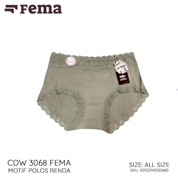 FEMA Official Shop Celana Dalam Wanita Premium Renda 3068 - Image 2