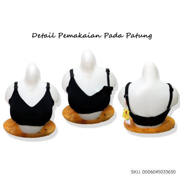 FEMA Official Shop Ecer 1 Pcs BH Bra 3363 Netek Menyusui Seamless Maternity Bukaan Atas - Gambar 3