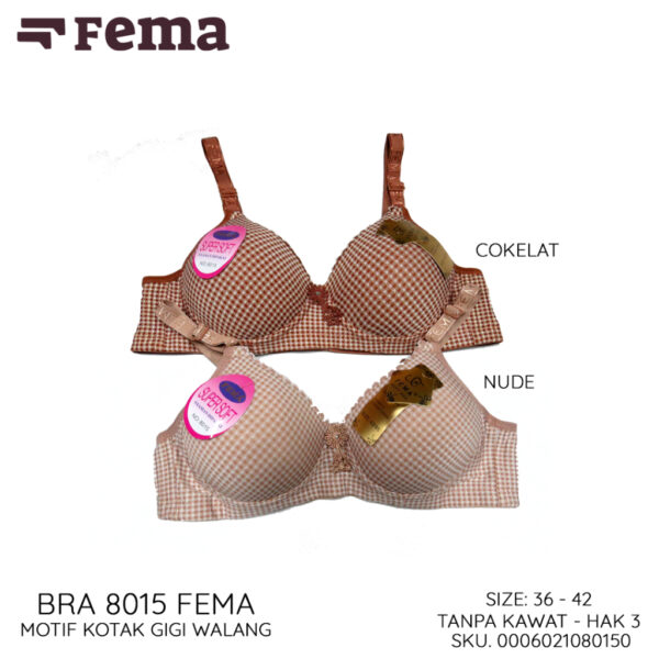FEMA Official Shop Ecer 1 pcs BH Bra 8015 Kotak Gigi Walang - Image 3