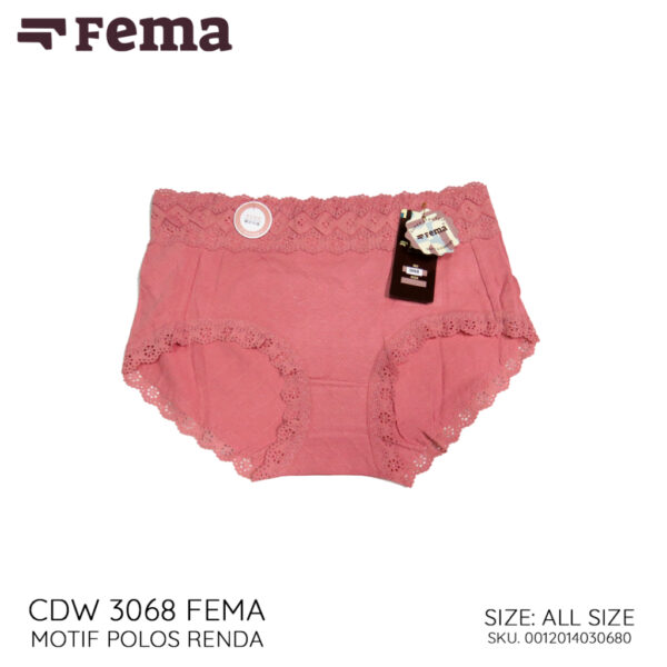 FEMA Official Shop Celana Dalam Wanita Premium Renda 3068 - Image 3