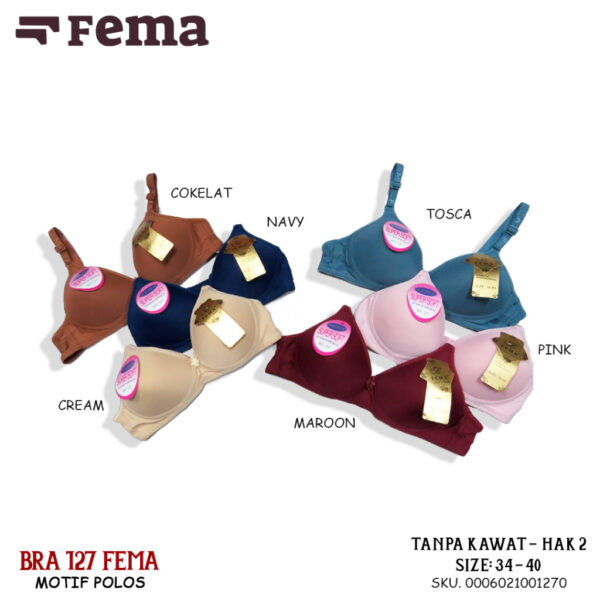 FEMA Official Shop Ecer 1 pcs BH Bra 127/8163/3332/3333 Polos Hak 2 - Image 5