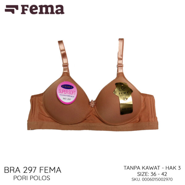 FEMA Official Shop Ecer 1 pcs Bh Bra 297 Hak 3 Full Pori Jumbo Import - Image 3