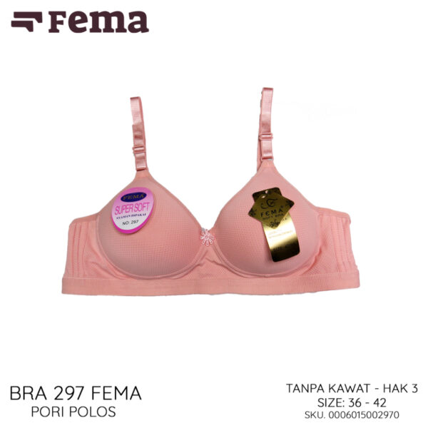 FEMA Official Shop Ecer 1 pcs Bh Bra 297 Hak 3 Full Pori Jumbo Import - Image 5
