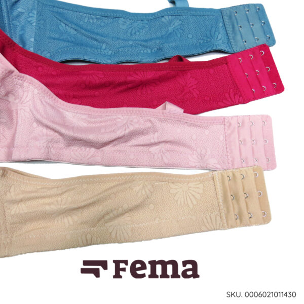 FEMA Official Shop Ecer 1 Pcs BH Bra 1143 Renda Polos BIG SIZE JUMBO - Image 4