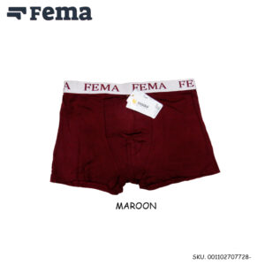 FEMA Official Shop SETENGAH LUSIN 6pcs Celana Dalam Pria Boxer Segiempat 7728 Polyester