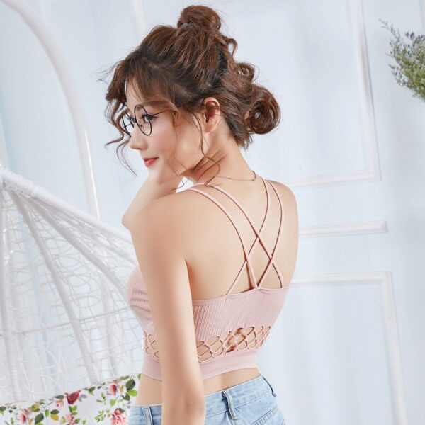 FEMA Official Shop Ecer 1 pcs Sport Bra 141 Jaring Sexy Bra Olahraga - Image 2