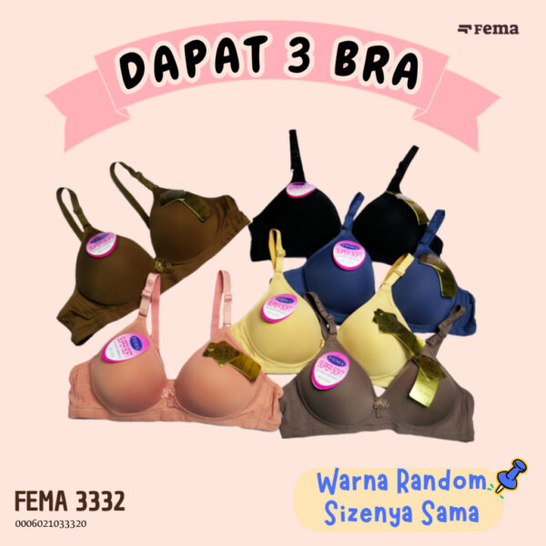 Fema Official Obral Bundle Bra BH isi 3 pcs MIX BEST SELLER - Image 2