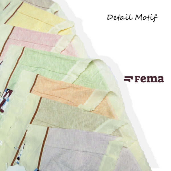 FEMA Official Shop Ecer 1 Pcs Celana Dalam Wanita 629 Motif Serat - Image 4