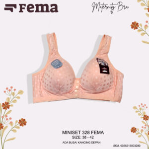 FEMA Official Shop Ecer 1 pcs Miniset Maternity Nursing Bra Menyusui Netek 328