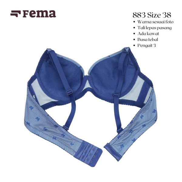 OBRAL FEMA Official Shop Ecer 1 pcs Bra Bh Stock Terakhir Extra Diskon - Image 3