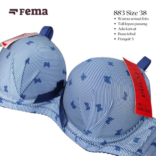 OBRAL FEMA Official Shop Ecer 1 pcs Bra Bh Stock Terakhir Extra Diskon - Image 2