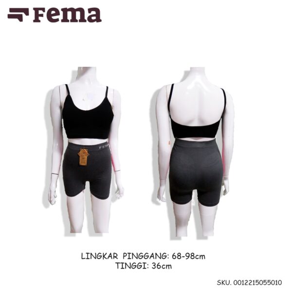 FEMA Official Shop CD Celana Dalam Wanita Korser Rajut Highwaist 5502/5501/5503 - Image 4