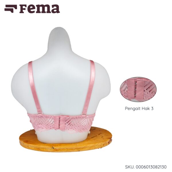 FEMA Official Shop Ecer 1 pcs BH Bra 8213 Polos Renda Kawat - Image 4