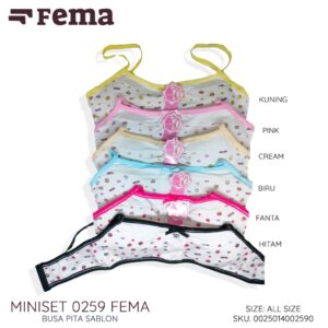 FEMA Official Shop Ecer 1 Pcs Miniset 0259 Anak Busa Sablon Kue