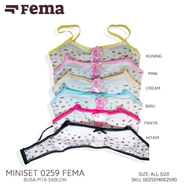 FEMA Official Shop Ecer 1 Pcs Miniset 0259 Anak Busa Sablon Kue