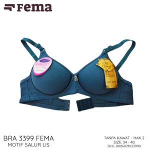 FEMA Official Shop Ecer 1 pcs Bh Bra 3399 Salur Lis Warna