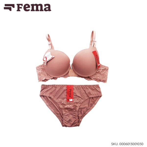 FEMA Official Shop Ecer 1 Pcs BH BRA SET 103 Bordir Premium Cup B - Image 3