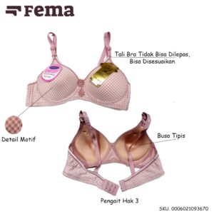 FEMA Official Shop Ecer 1 pcs BH Bra 9367 Kotak Hak 2