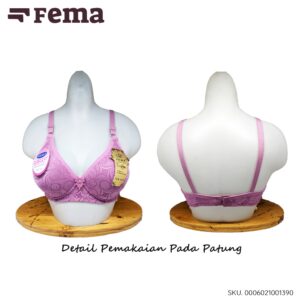 FEMA Official Shop Ecer 1 pcs BH Bra 139 Motif Broklat