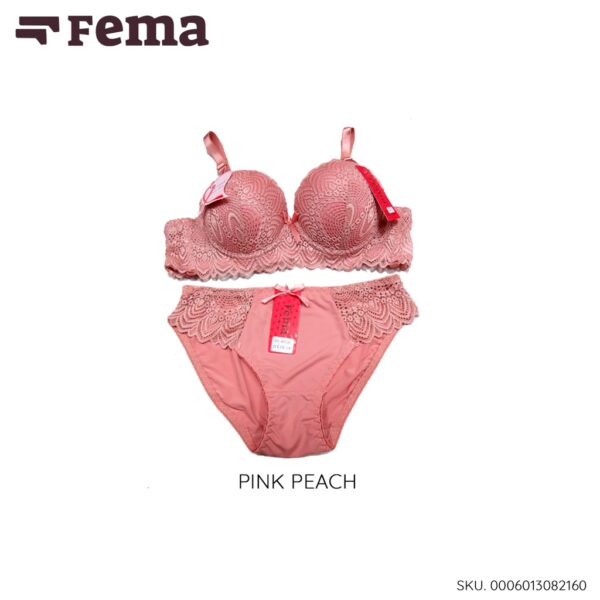 FEMA Official Shop Ecer 1 Pcs BH Bra Set 8216 Full Renda Brokat - Image 5