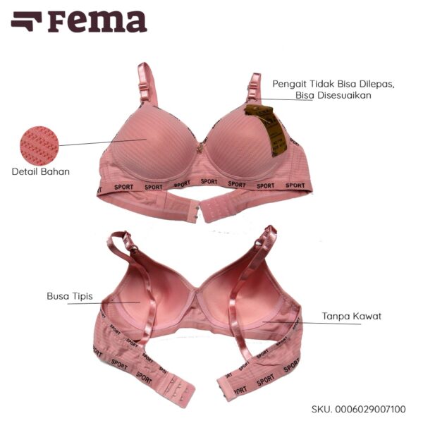 FEMA Official Shop Ecer 1 Pcs BH Bra 710 Ban Sport - Image 5