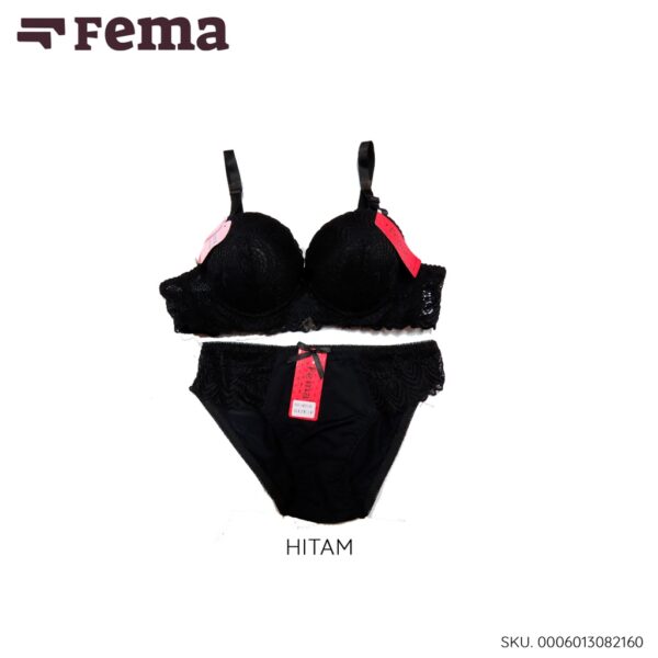 FEMA Official Shop Ecer 1 Pcs BH Bra Set 8216 Full Renda Brokat - Image 4