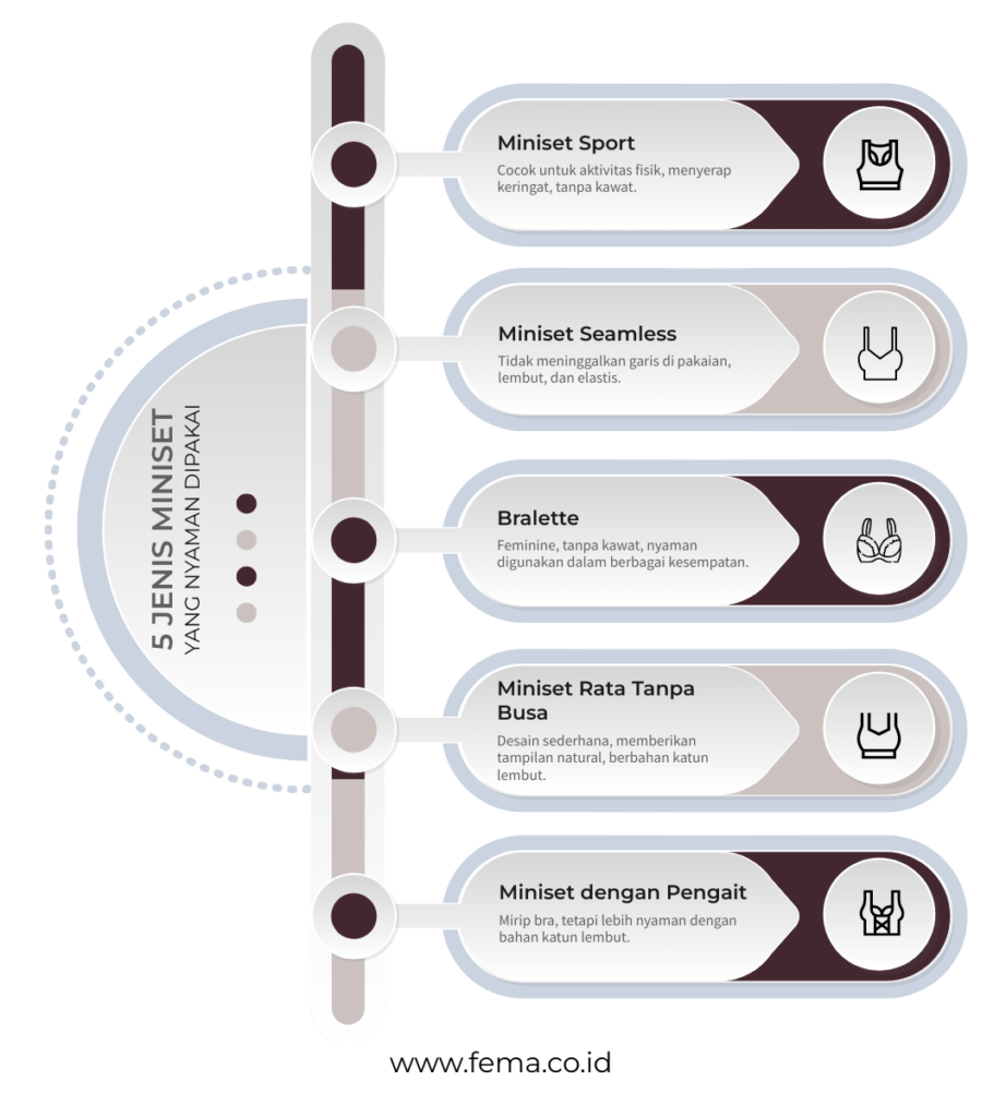 Infografis - 5 Jenis Miniset