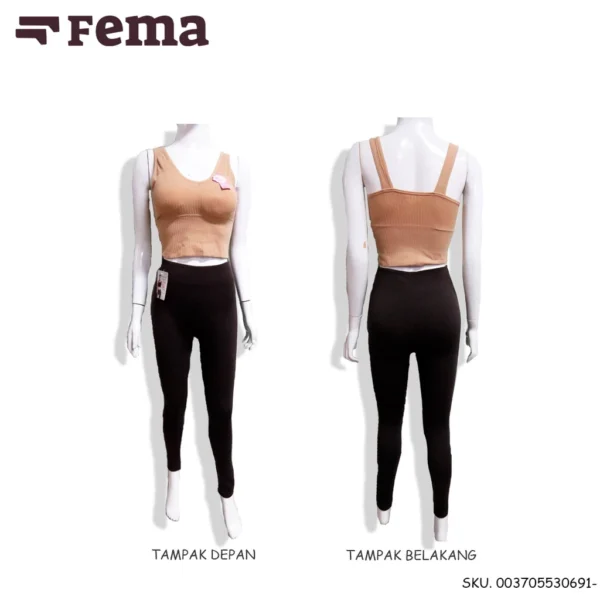 Celana leging tampak segala sisi