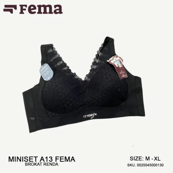 Miniset Sport Busa A13 Hitam