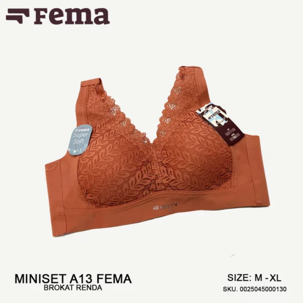 FEMA Official Shop Ecer 1 pcs Miniset Sport Busa A13 Renda Brokat Seamless - Image 6