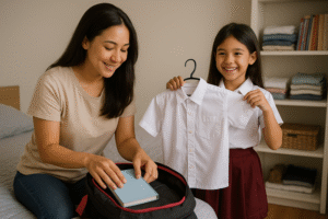 Persiapan sekolah bersama