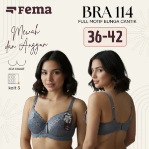 Bra Fema 114 motif bunga