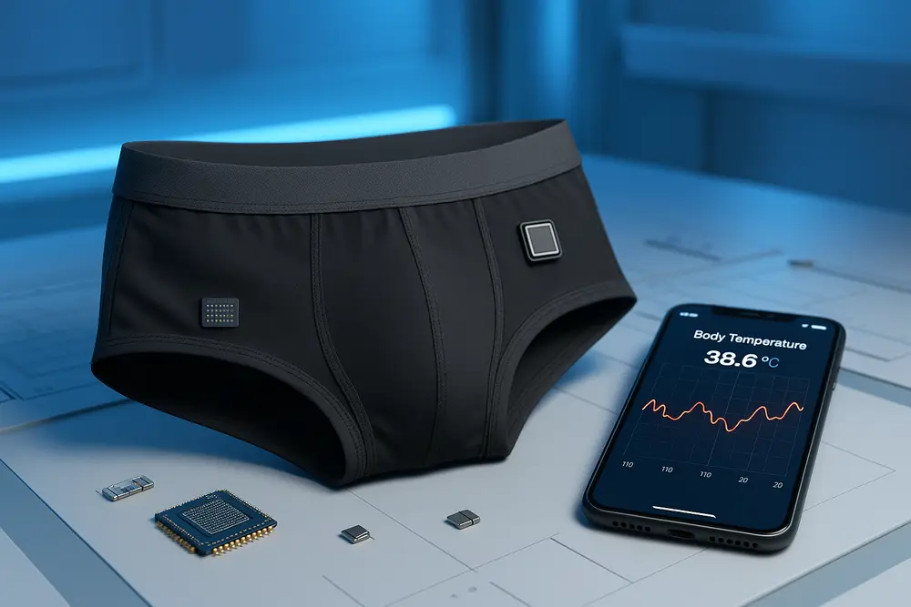 Evolusi Teknologi Pakaian Dalam: Dari Nyaman Dipakai hingga Smart Underwear 2 Pakaian pintar futuristik