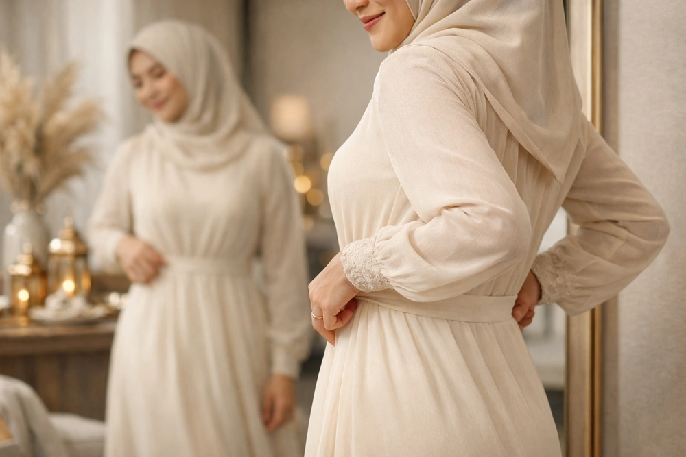 Lebaran Lebih Percaya Diri: Peran Celana Dalam dalam Menunjang Siluet Busana Lebaran 1 Pengukuran baju yang pas