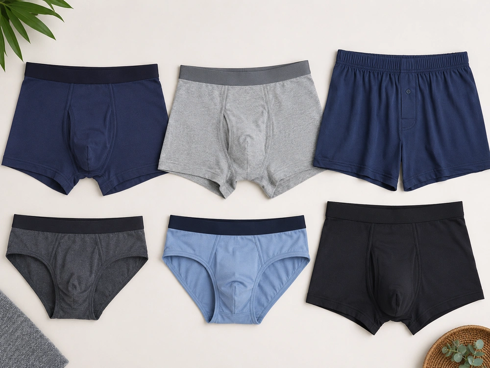 Celana Dalam Pria Terasa Panas dan Lembap Saat Aktivitas Seharian? Ini Penyebabnya! 3 Contoh model celana dalam dan boxer