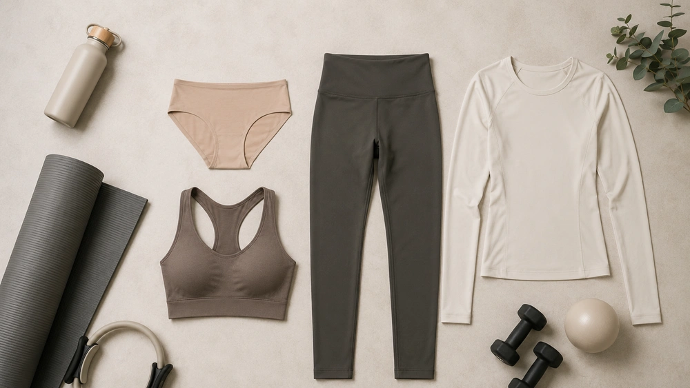 Outfit Pilates Terlihat Stylish Tapi Mudah Bergeser Saat Dipakai? Ini Cara Menyusun Layering yang Tepat dari Dalam 1 Perlengkapan untuk olahraga