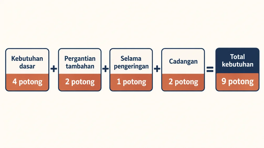 Berapa Jumlah Celana Dalam yang Ideal untuk Sehari-hari? 3 Perhitungan pemakaian celana dalam